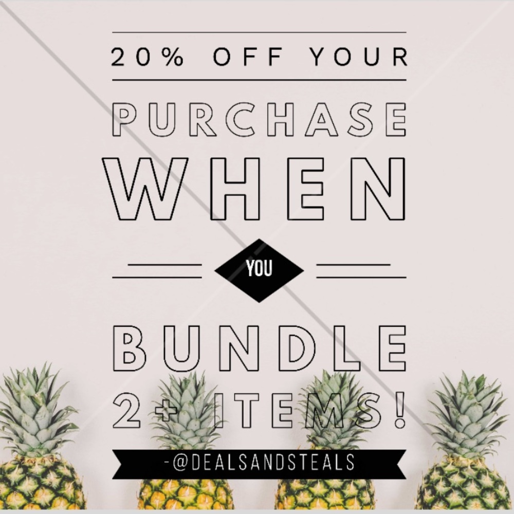 20% Off When You Bundle 2+ Items!
